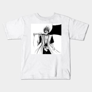 crazy shinigami art ecopop Kids T-Shirt